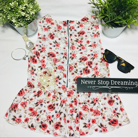 GARAGE FLORAL TOP - Picture 3 of 8